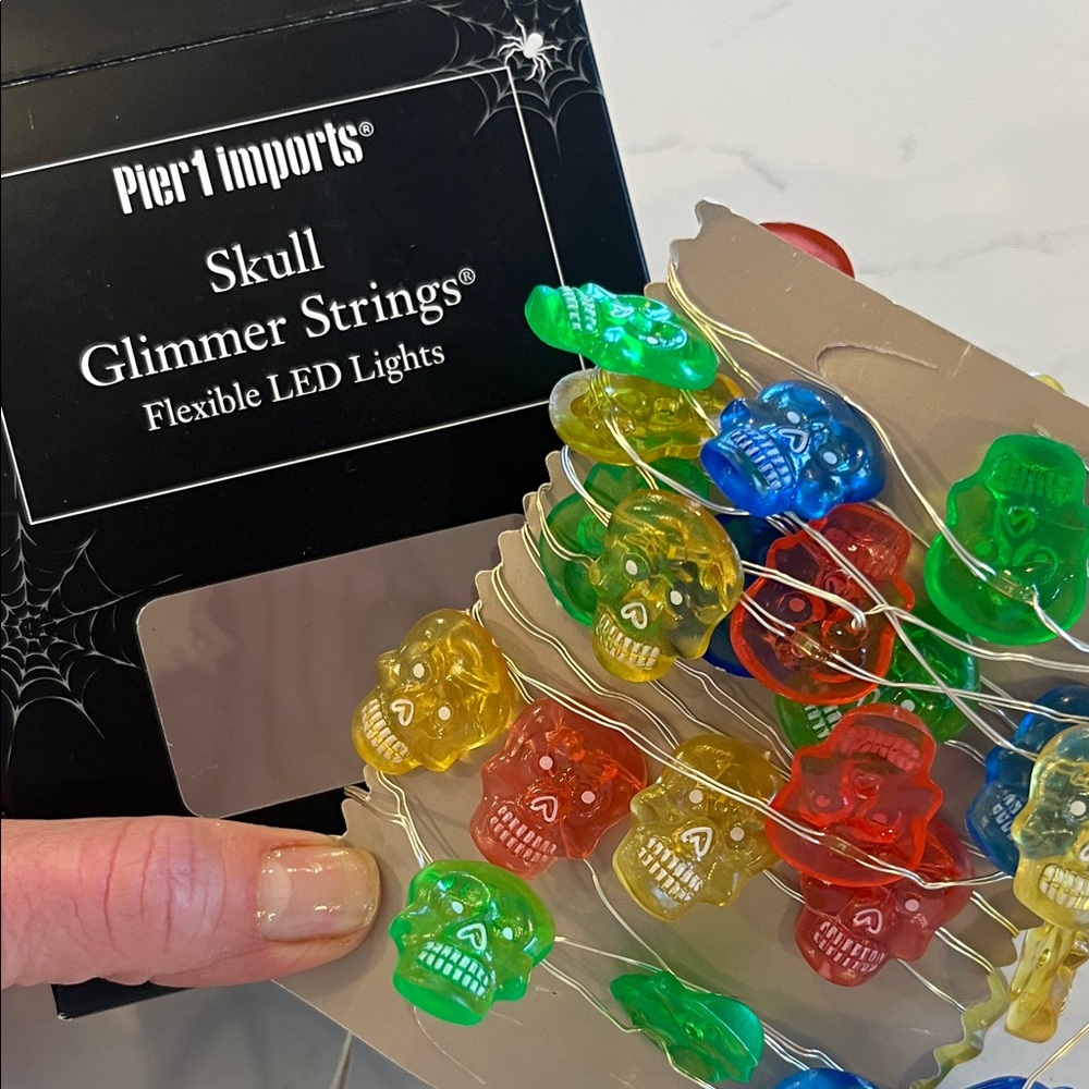 Pier 1 Imports Sugar Skull Glimmer Strings LED Lights